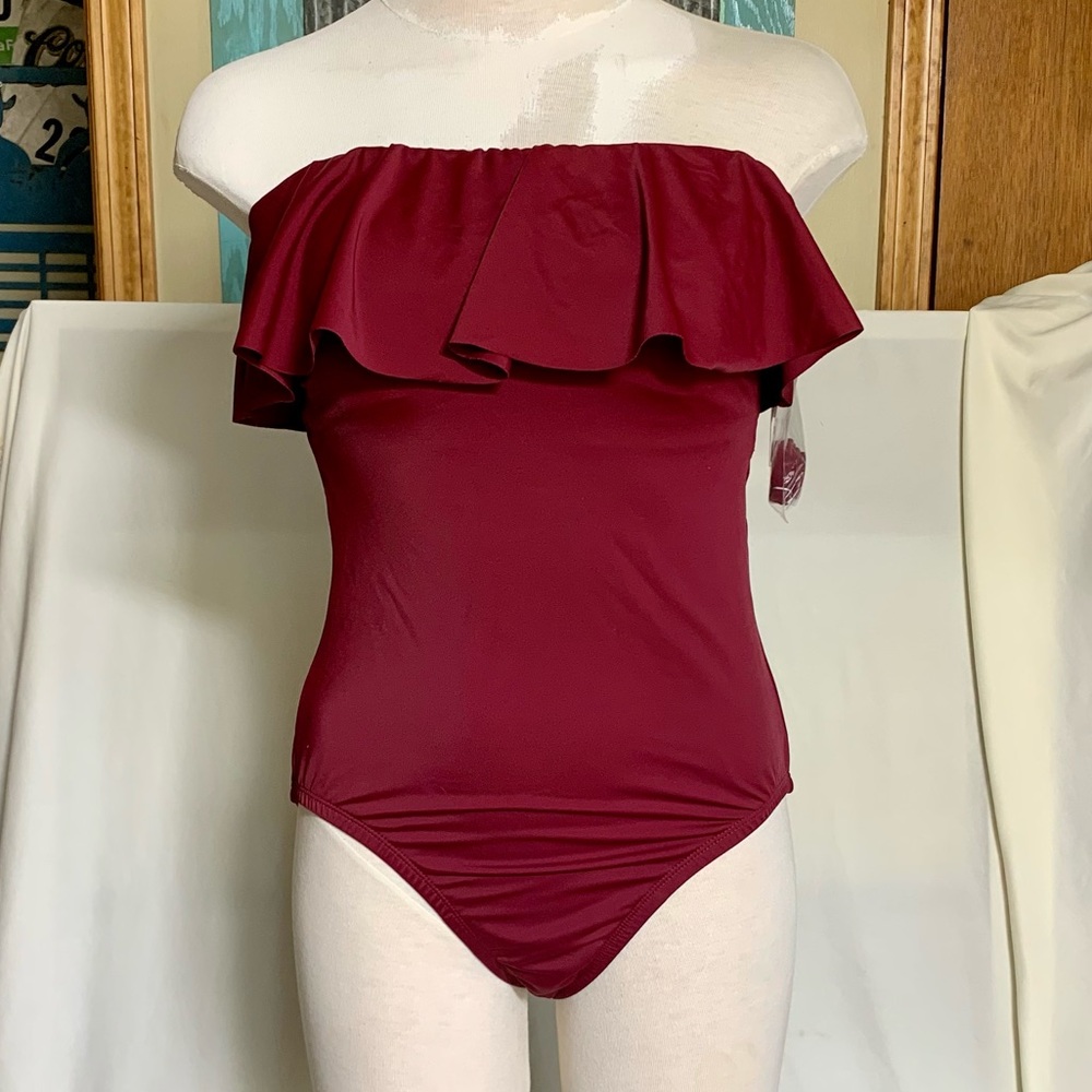 New one piece bathing suit.